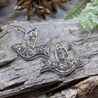 Celtic Dove Earrings - 