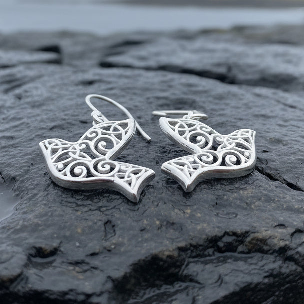 Celtic Dove Earrings