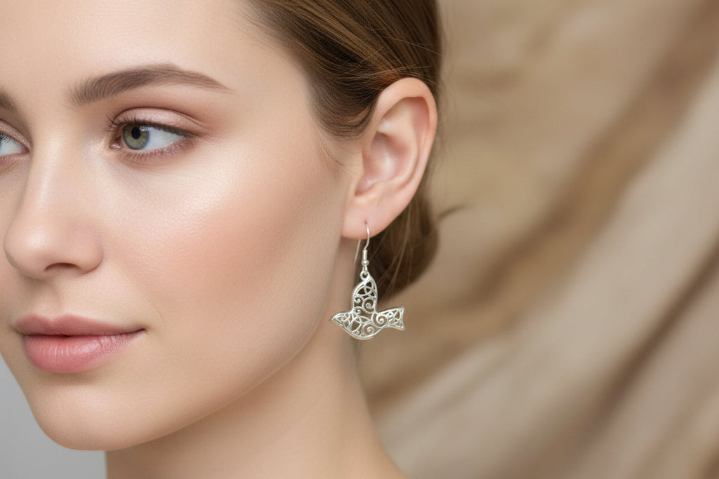 Celtic Dove Earrings