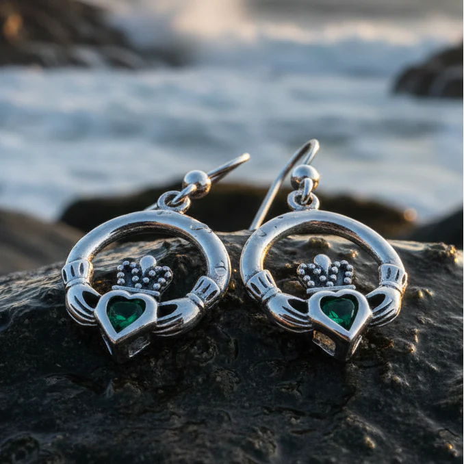 Kerry Claddagh Earrings