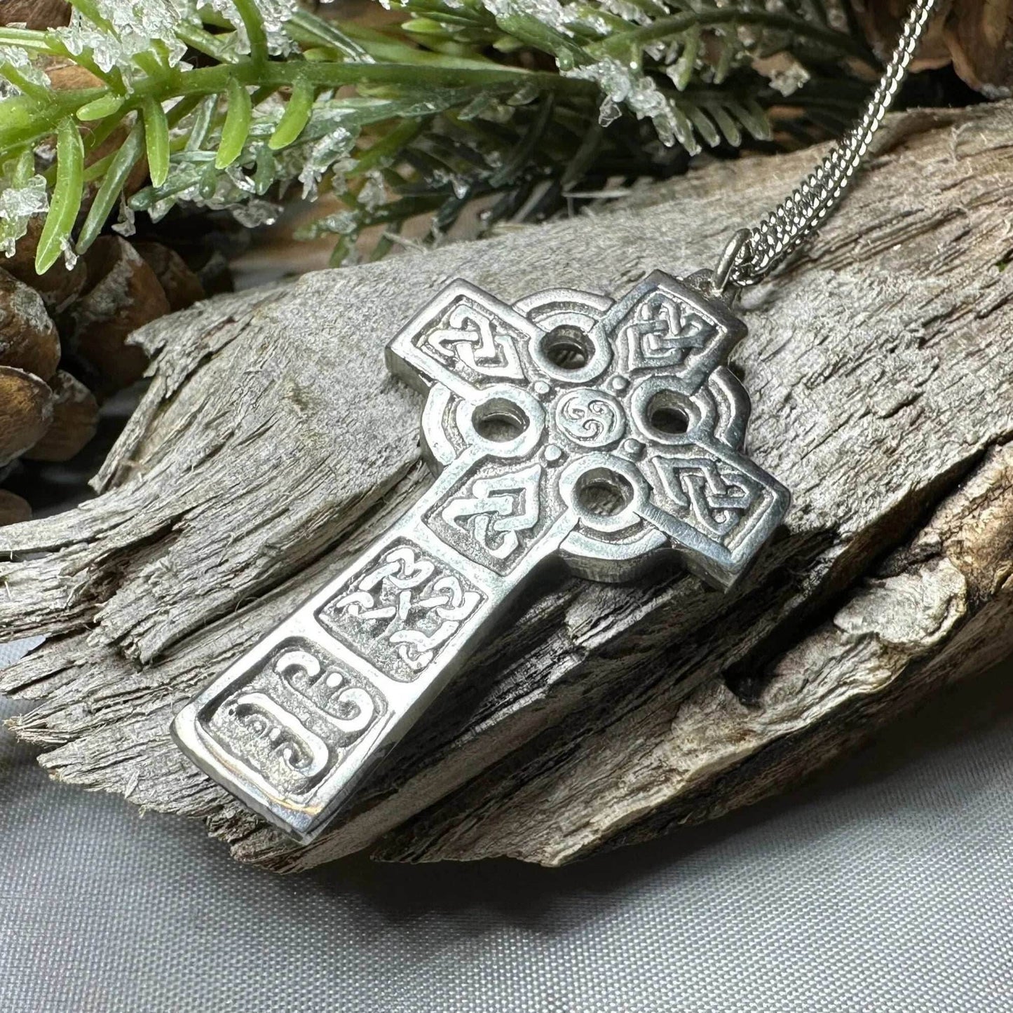 Connor Celtic Cross Necklace - 
