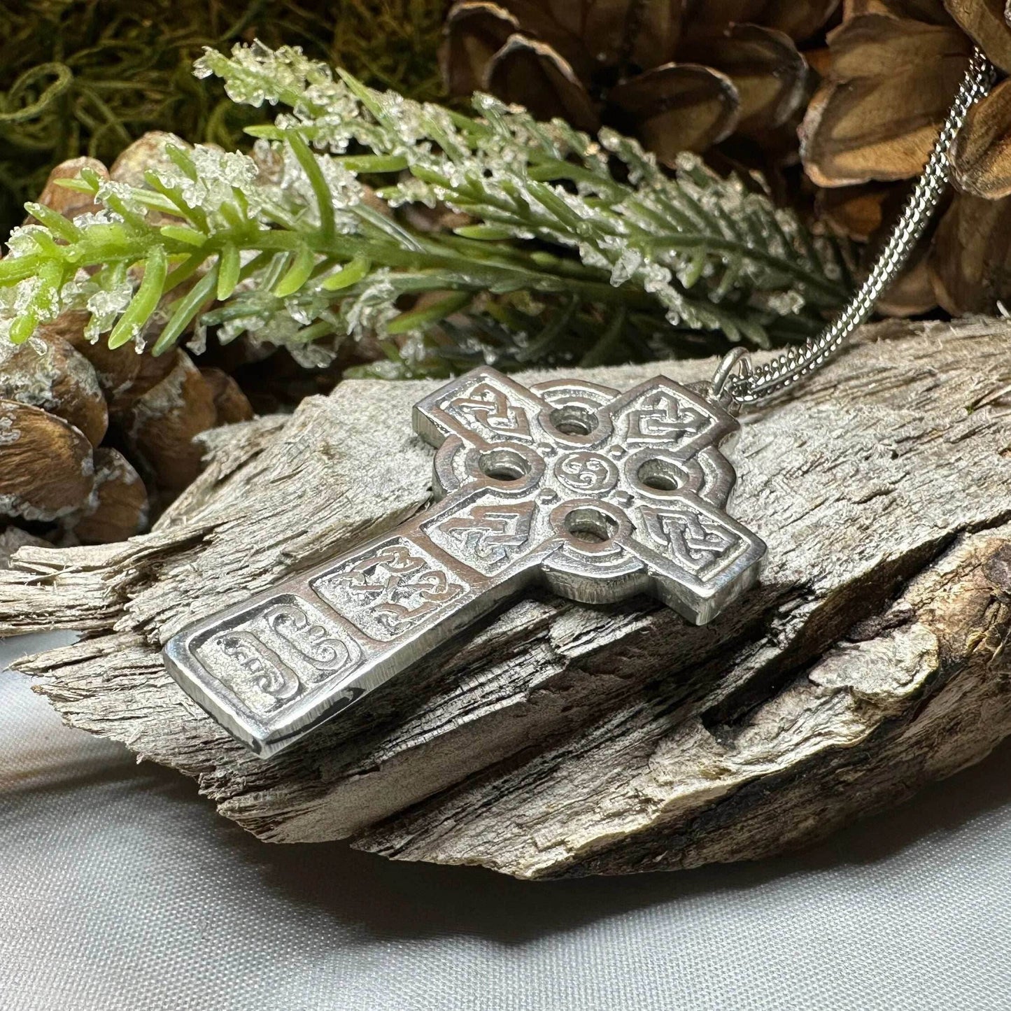 Connor Celtic Cross Necklace - 