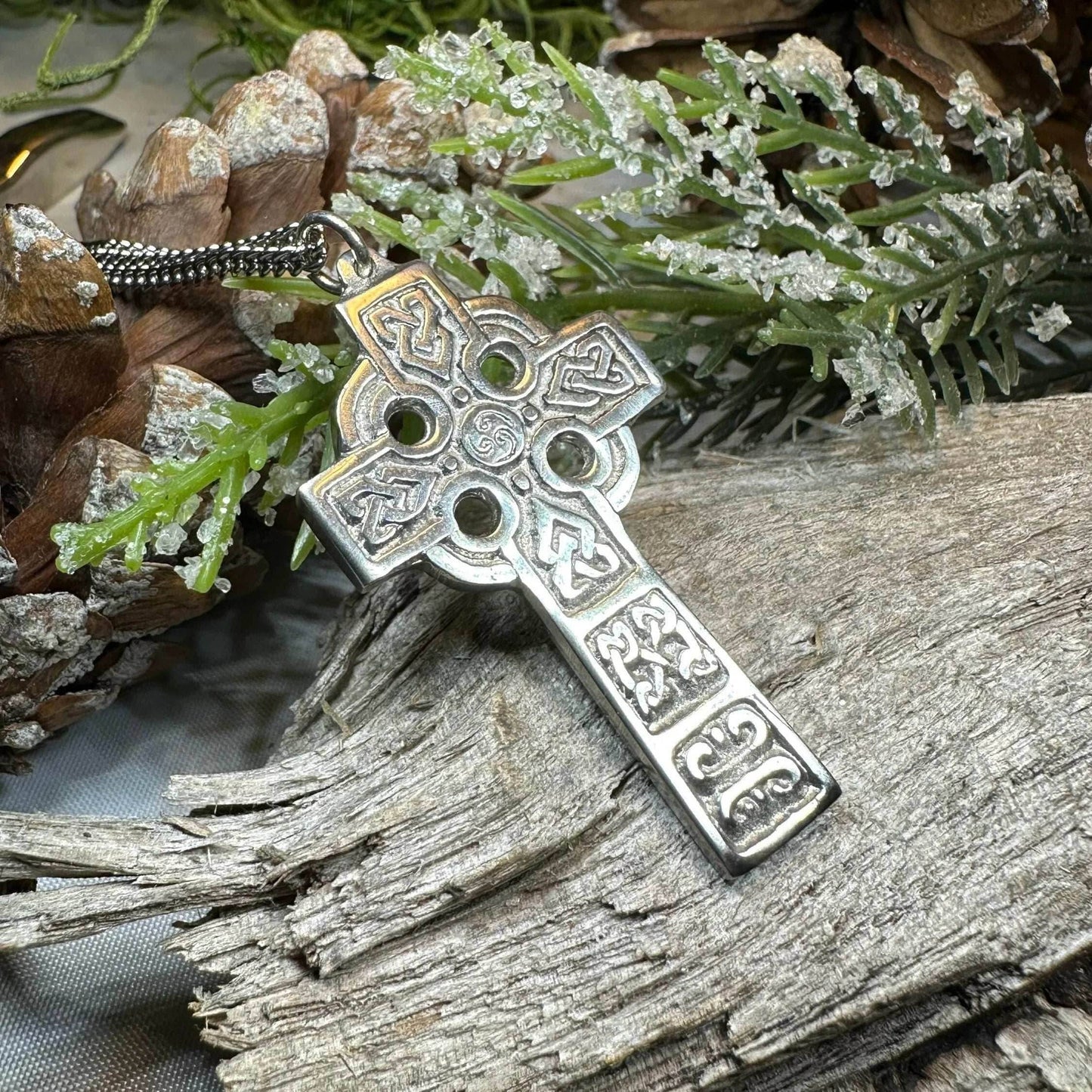 Connor Celtic Cross Necklace - 