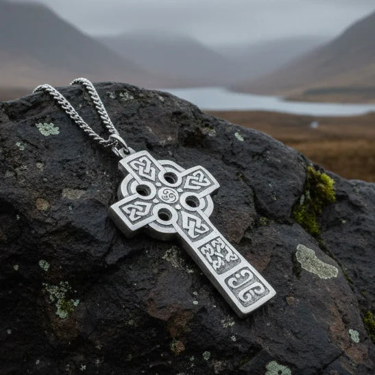 Connor Celtic Cross Necklace