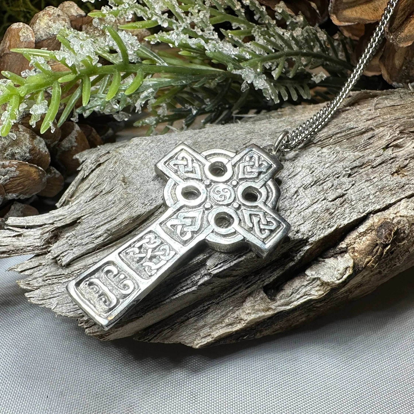 Connor Celtic Cross Necklace - 