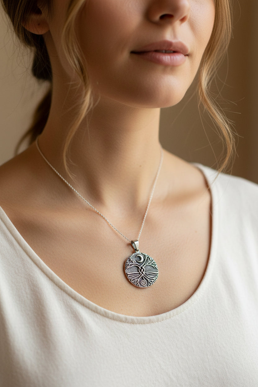 Eternal Connection Tree of Life Necklace