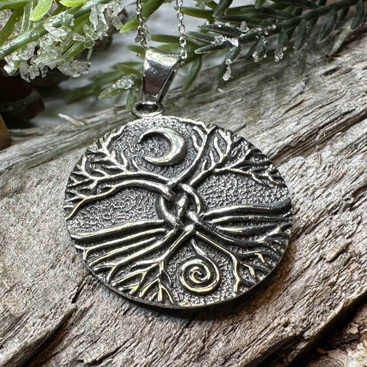 Eternal Connection Tree of Life Necklace - 18