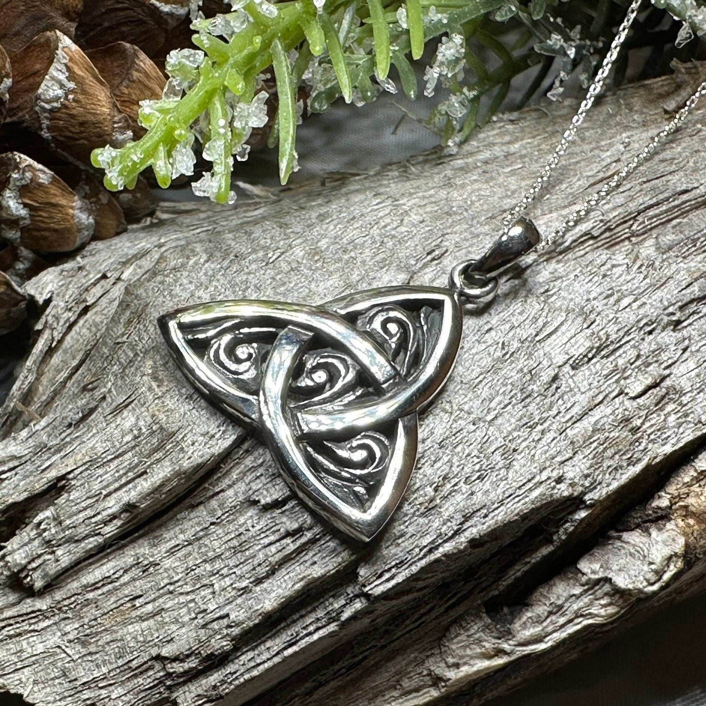 Ancient Wish Celtic Knot Necklace - 18