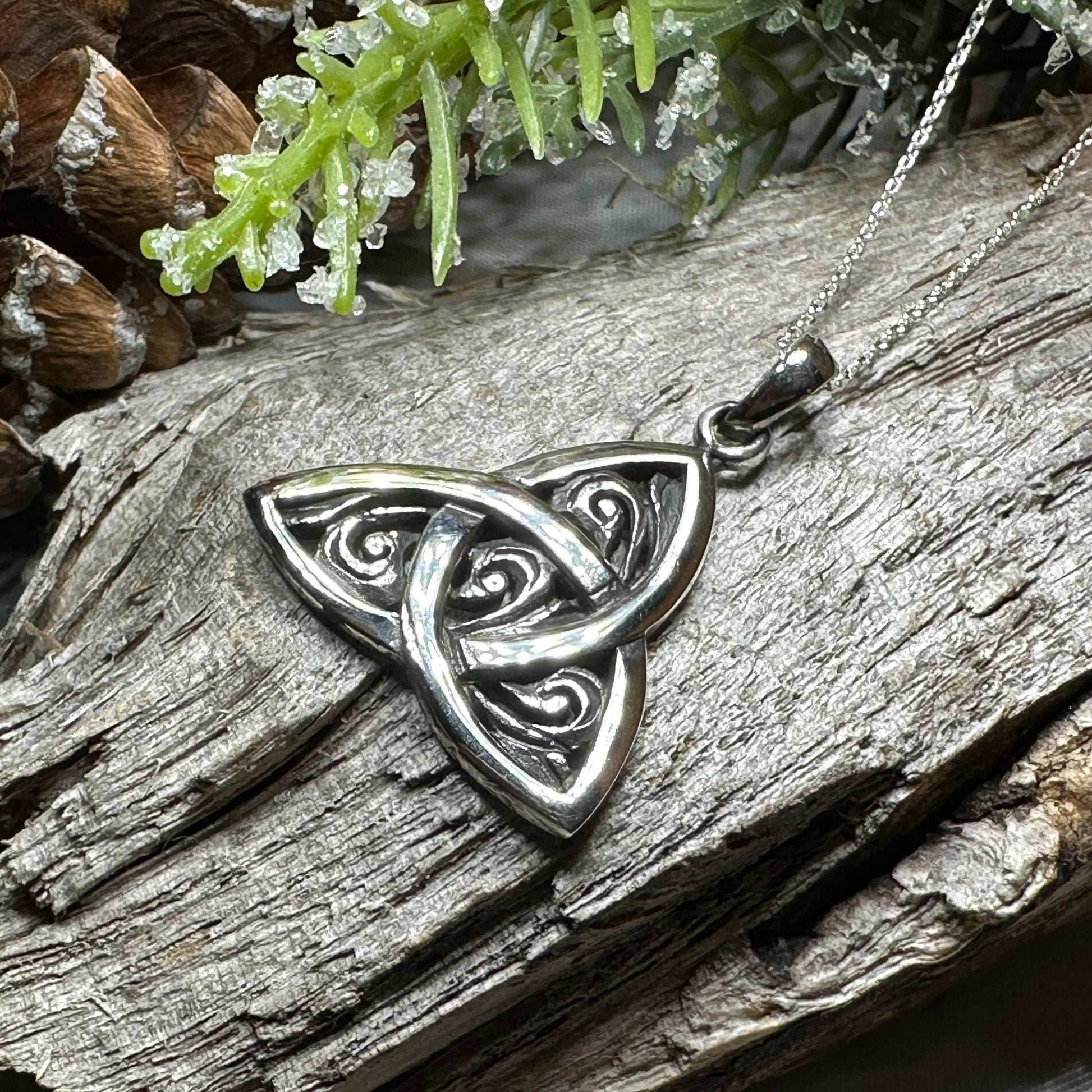 Ancient Wish Celtic Knot Necklace - 18