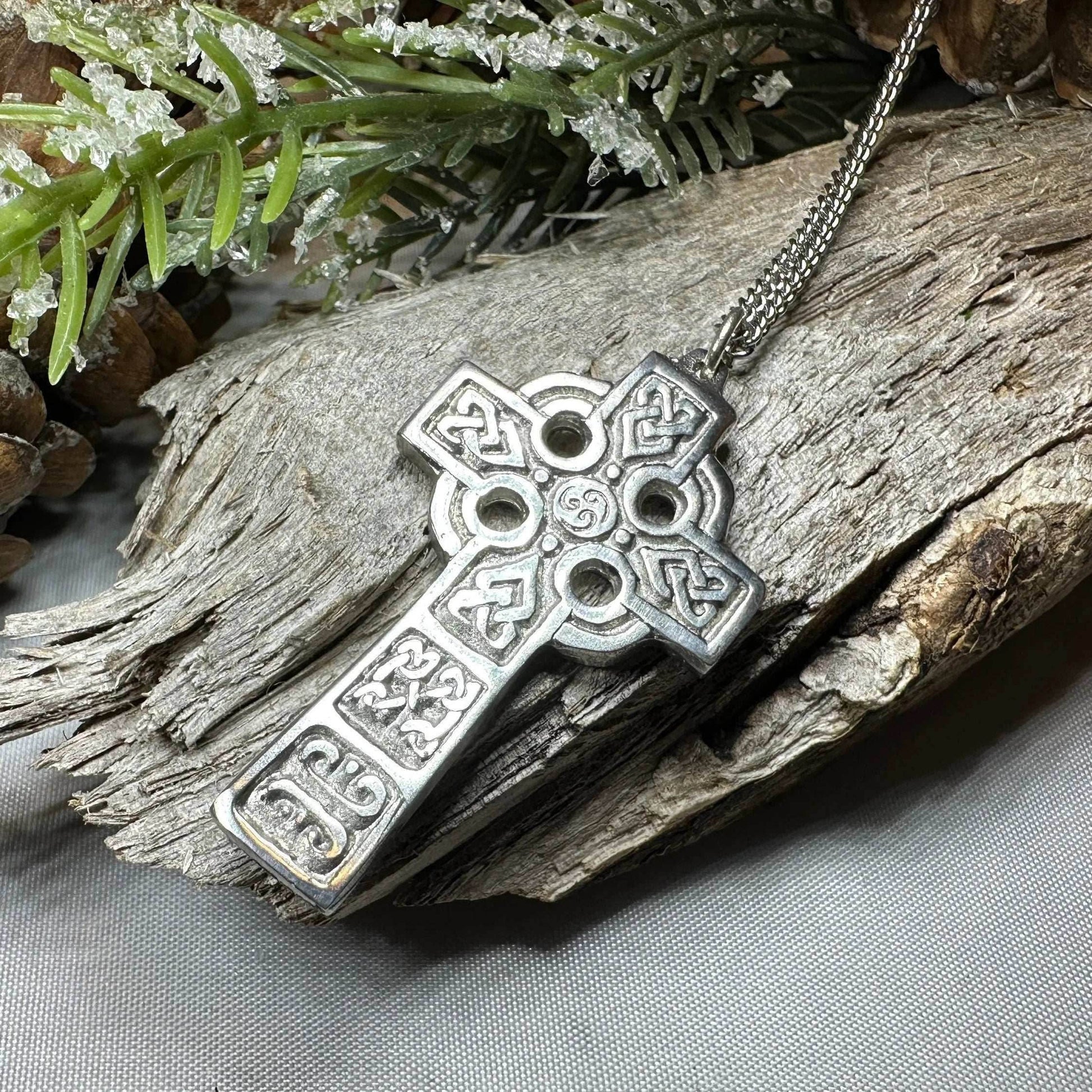 Connor Celtic Cross Necklace - 