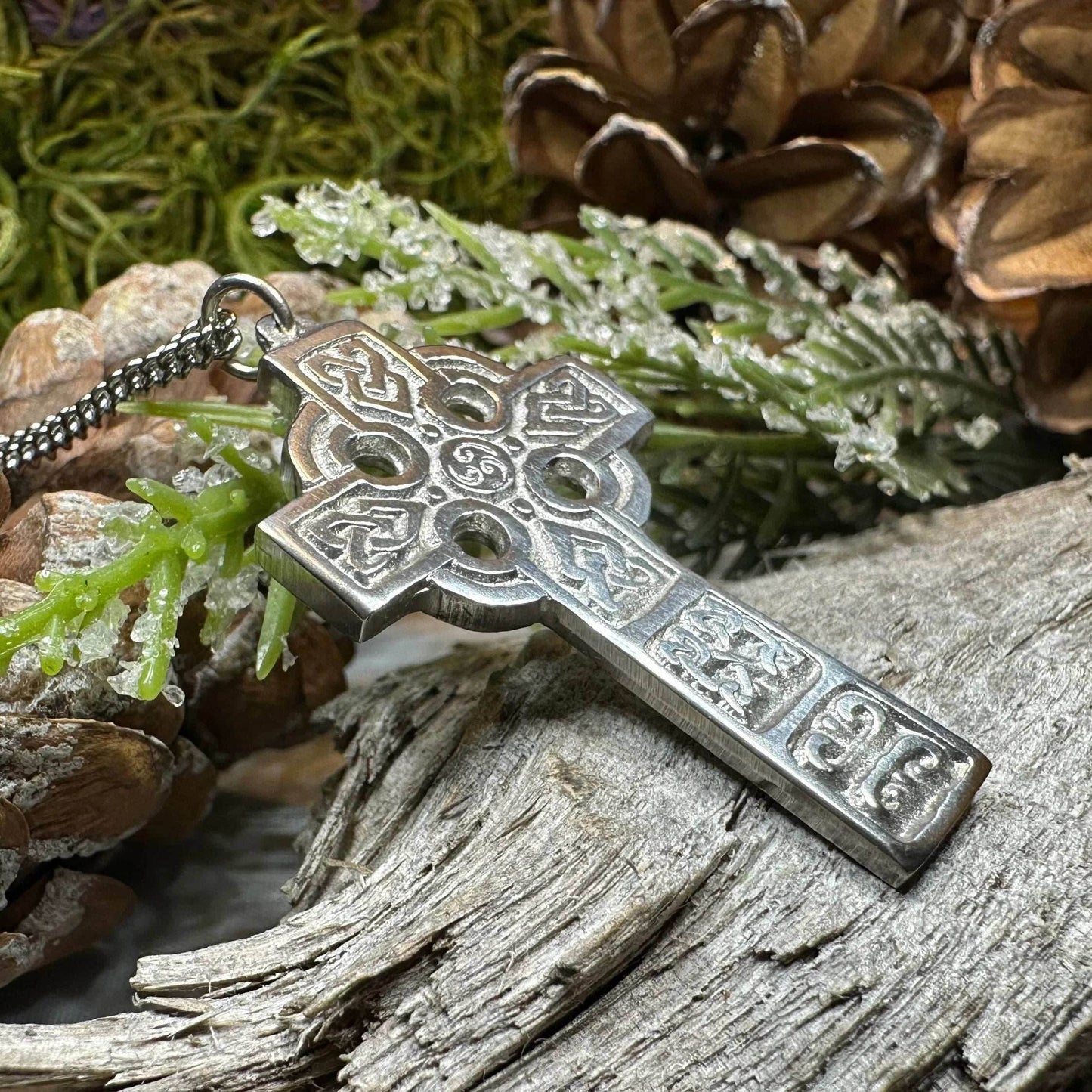 Connor Celtic Cross Necklace - 