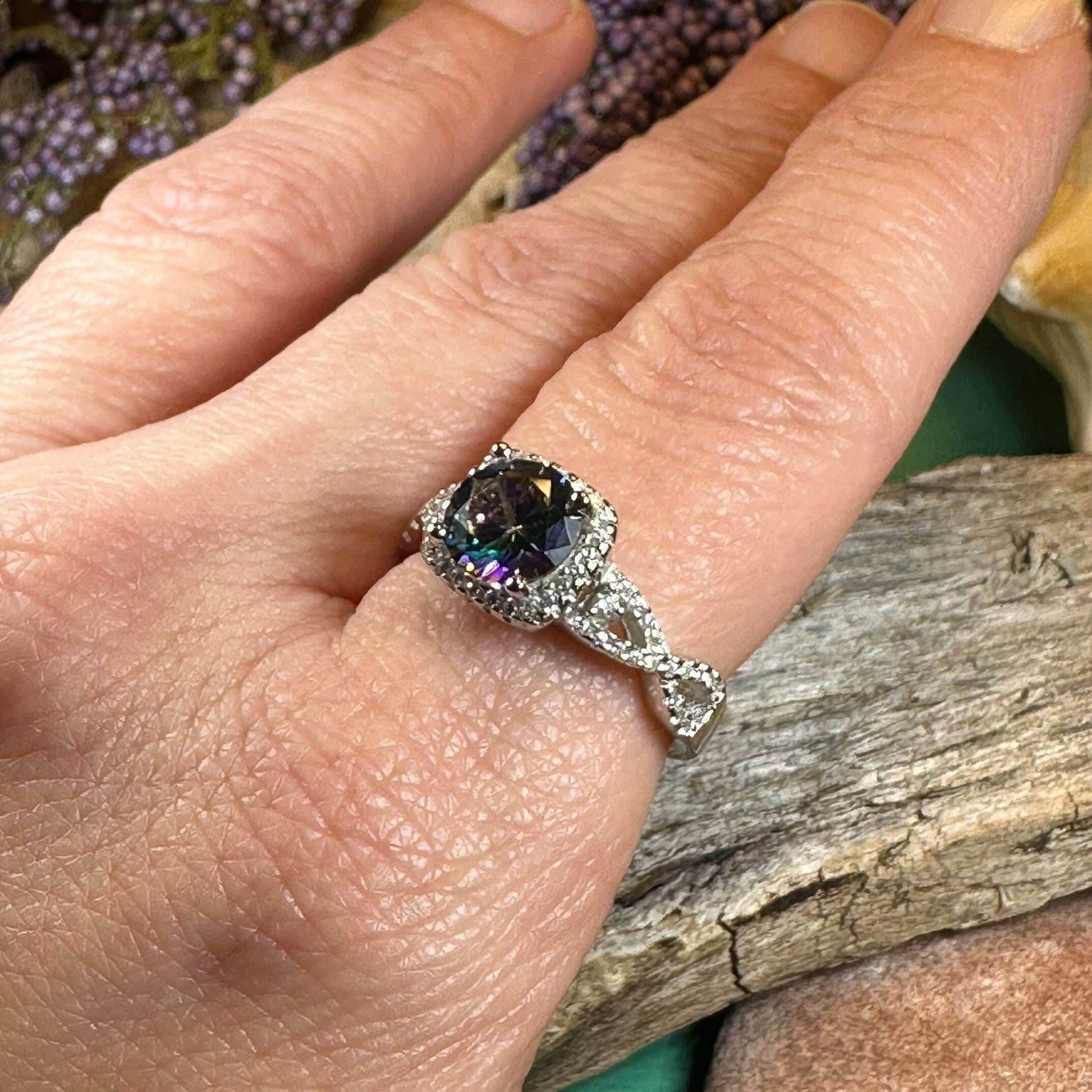 Adelyn Celtic Engagement Ring - 5