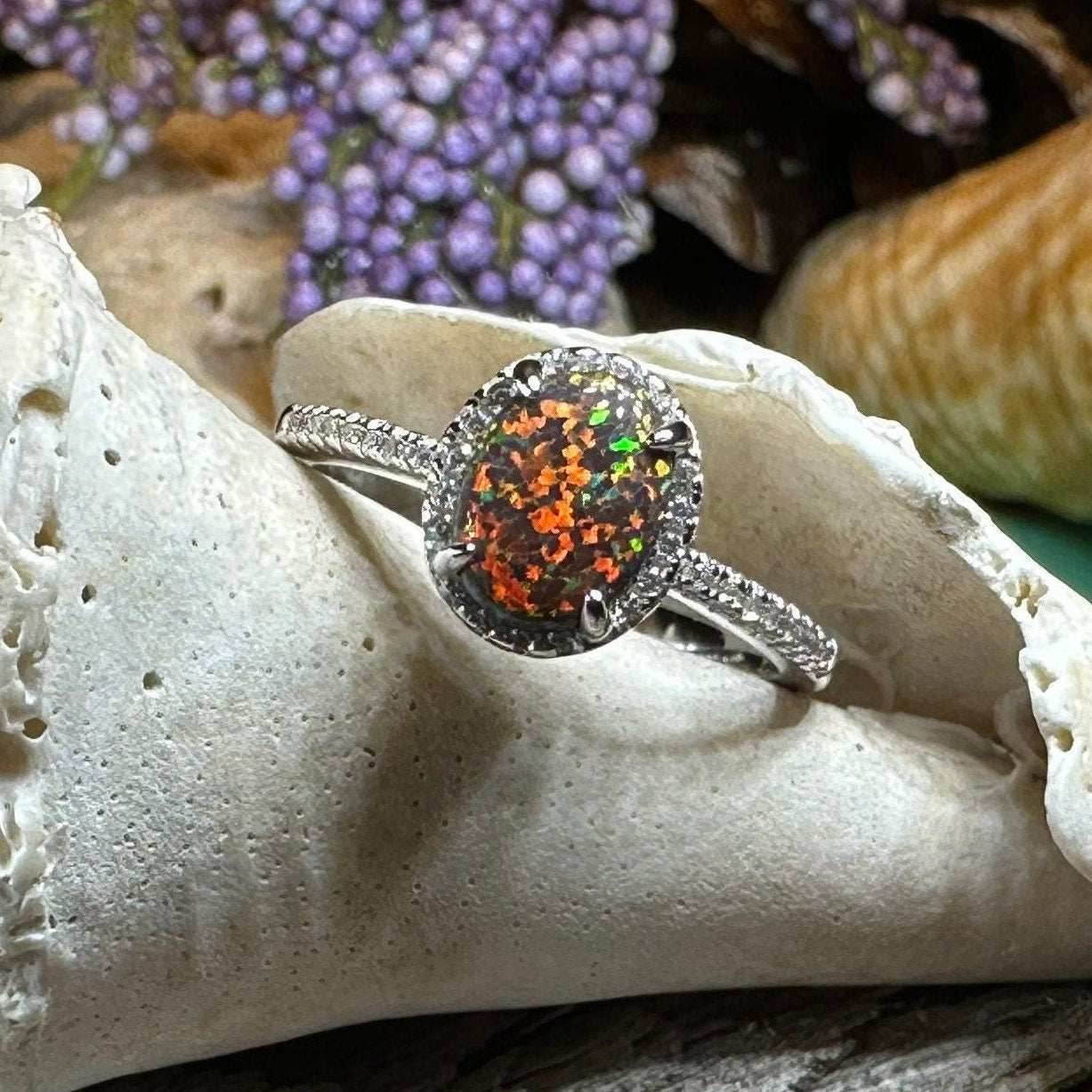 Tamara Opal Engagement Ring - 5