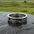 Minimalist Mountain Ring
