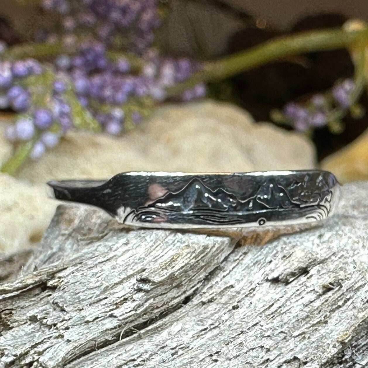 Minimalist Highland Mountain Ring - 5