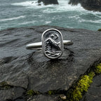 Minimalist Highland Mountain Ring