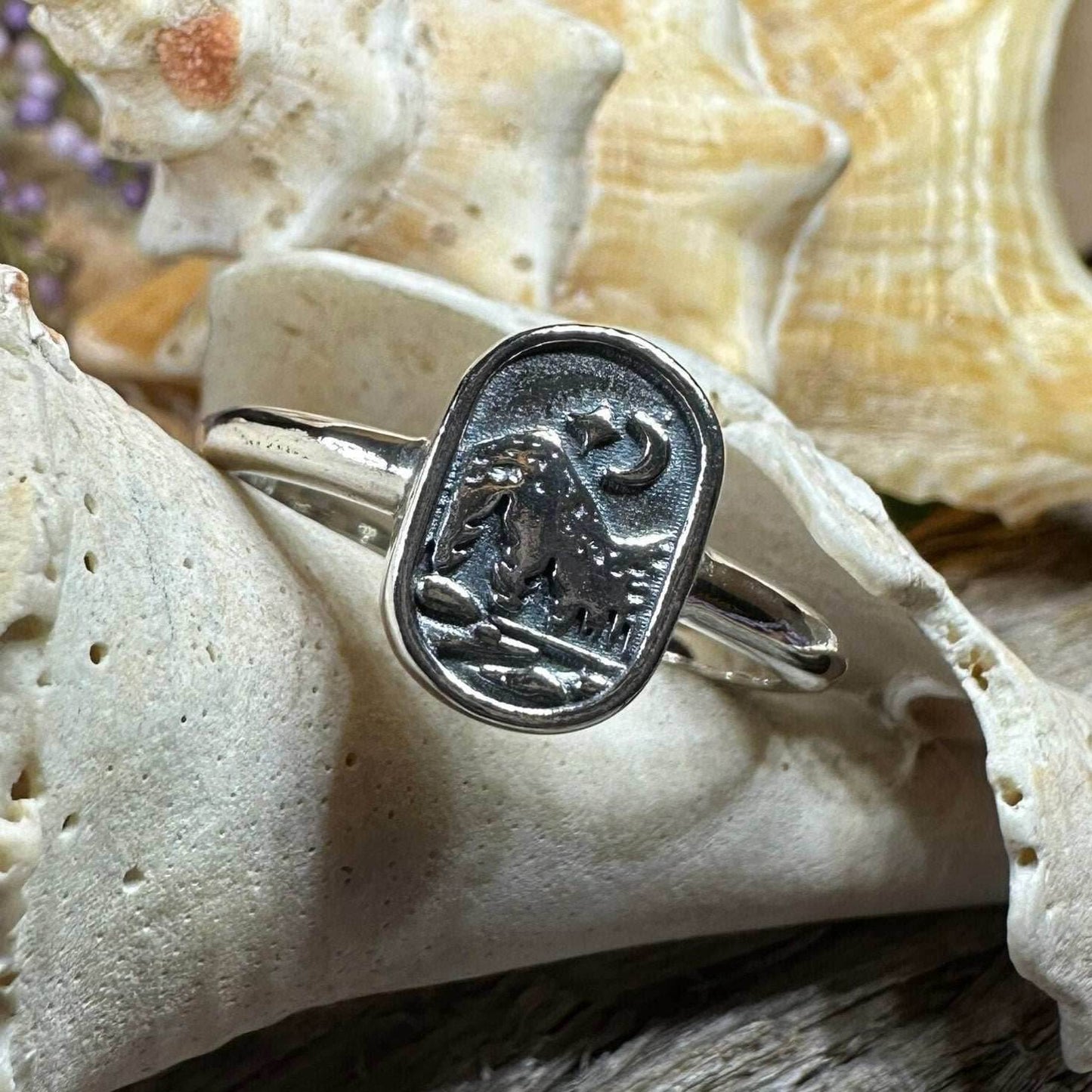 Minimalist Highland Mountain Ring - 5