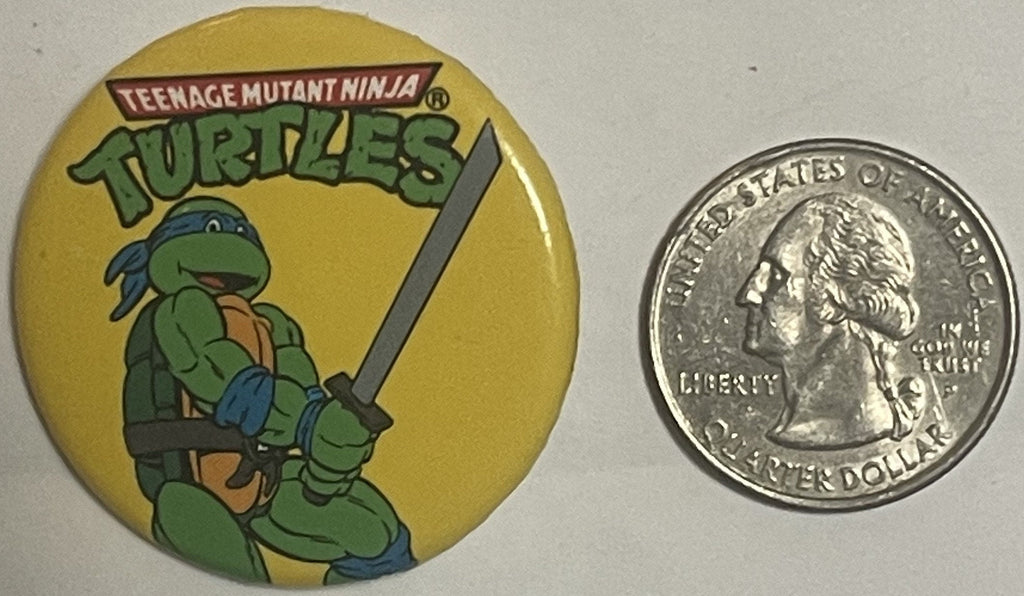 Rare 1990 Leonardo Pin from Ninja Turtles Movie