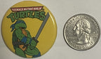 Rare 1990 Leonardo Pin from Ninja Turtles Movie