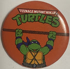 Vintage 1990 Teenage Mutant Ninja Turtles Movie Pin — Donatello | Button‑Up Co.