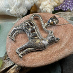 Eislyn Celtic Cat Necklace - 18