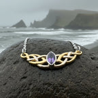 Brielle Celtic Love Knot Necklace