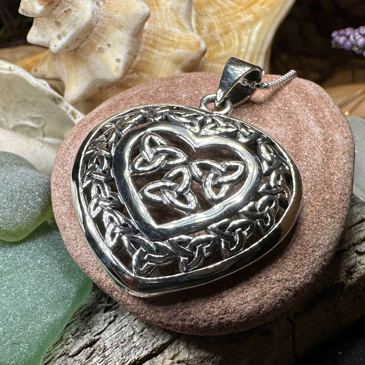 Celtic Loving Heart Necklace - 18