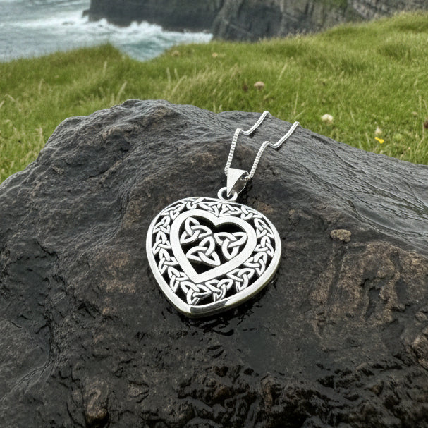 Celtic Loving Heart Necklace