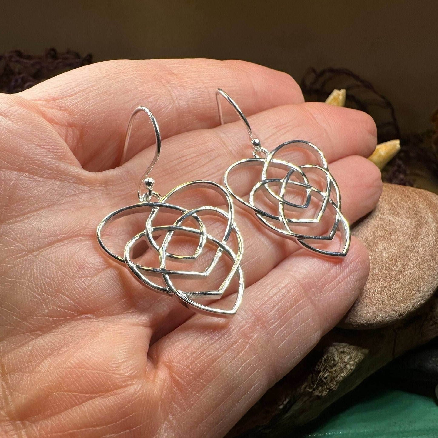 Eislyn Mother's Knot Earrings - 
