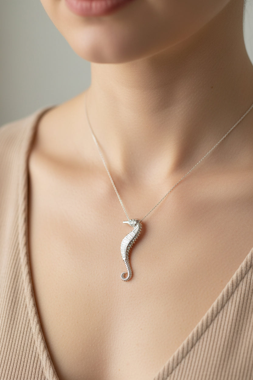 Elegant Seahorse Necklace