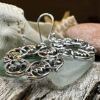 Oak Leaf Wreath Earrings
