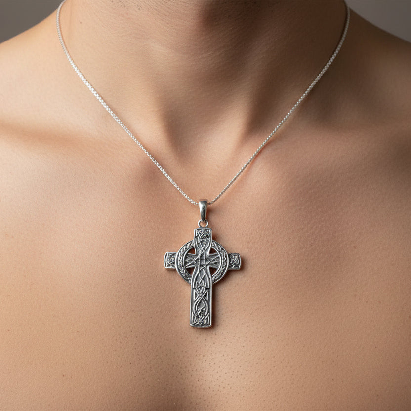 Grant Celtic Cross Necklace