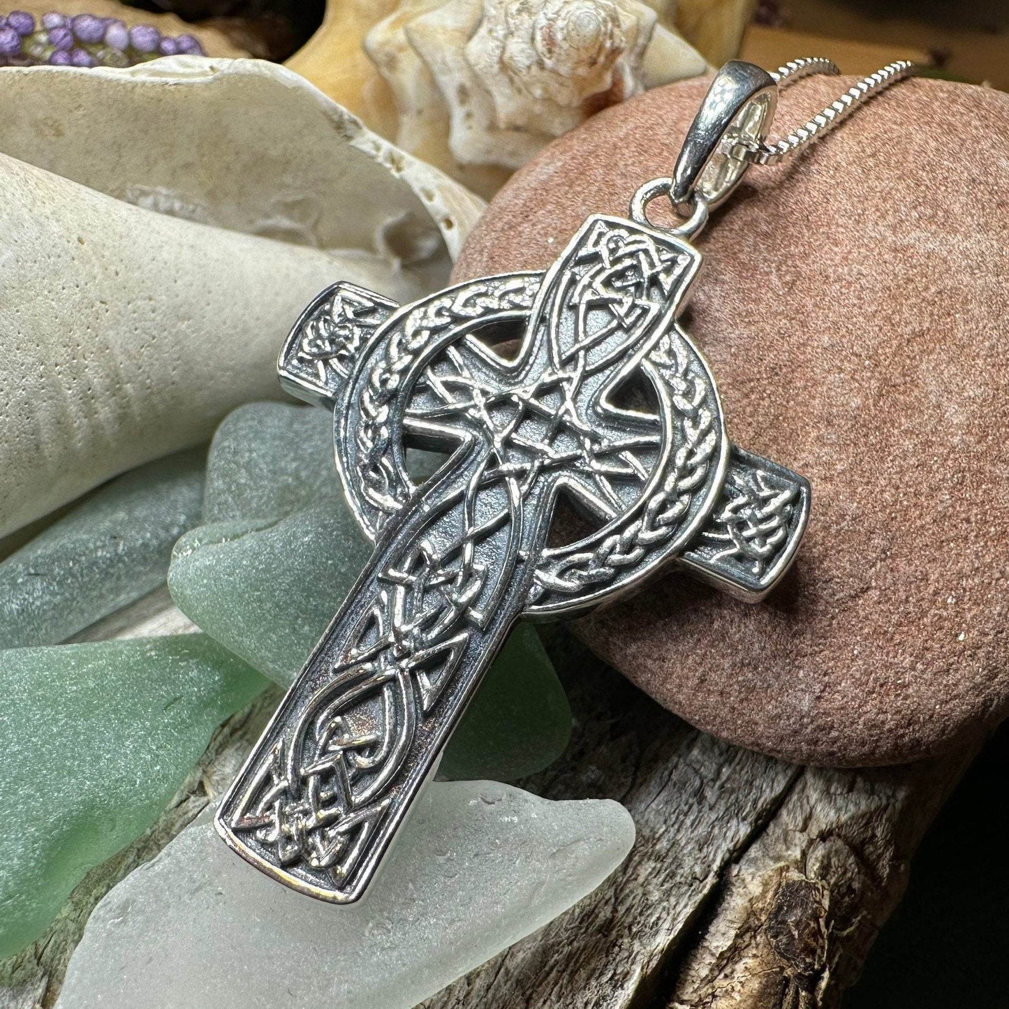 Grant Celtic Cross Necklace - 18