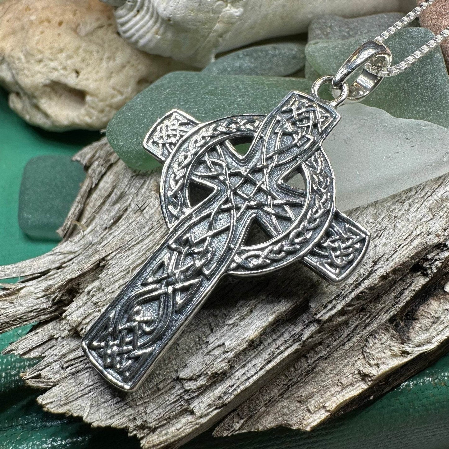 Grant Celtic Cross Necklace - 18