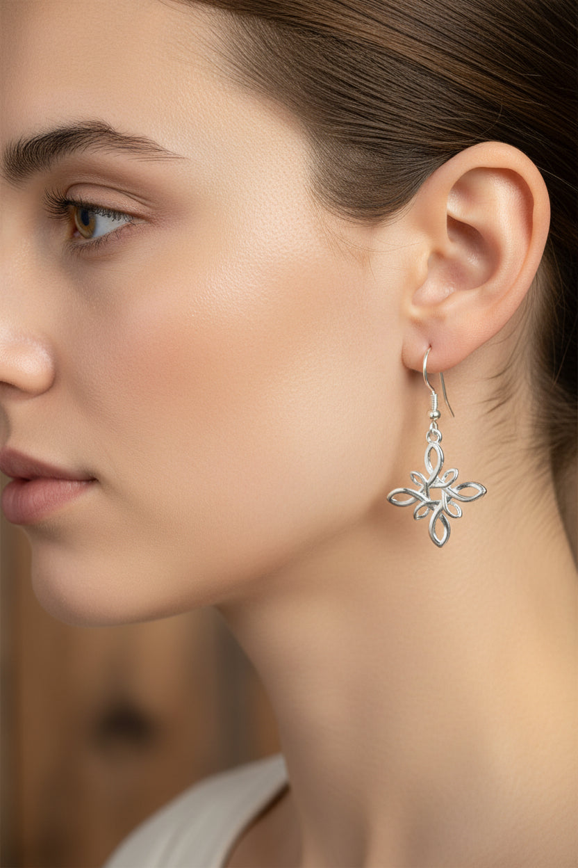 Marsic Star Knot Earrings