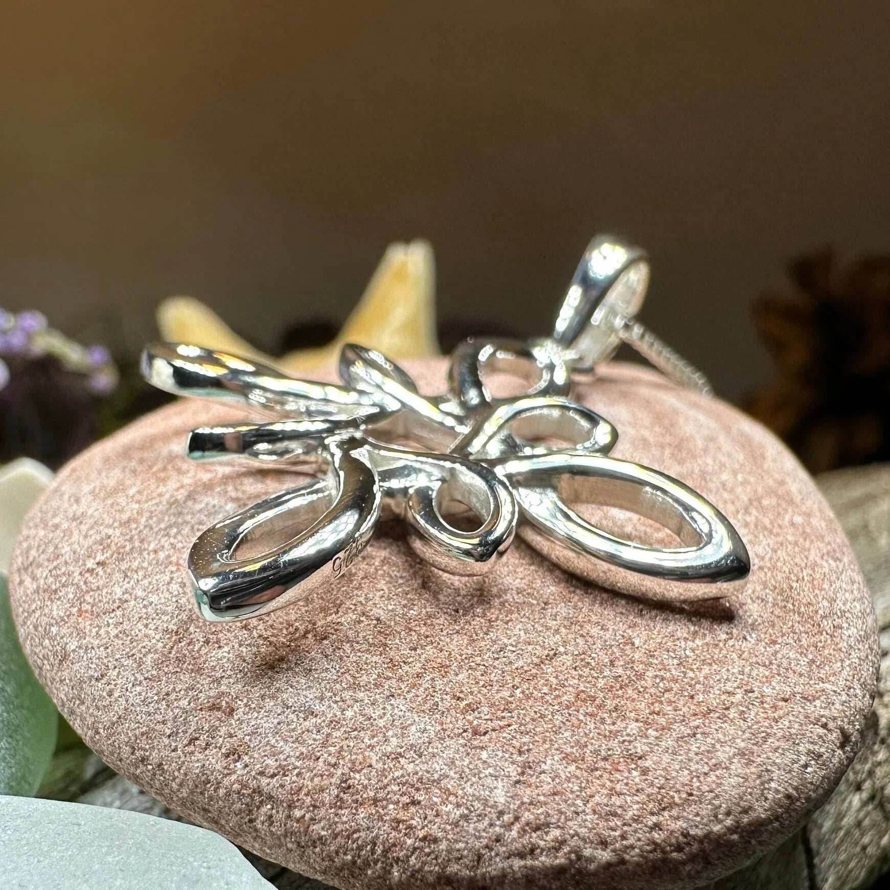 Celtic Star Knot Necklace - 18