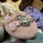 Four Leaf Clover Earrings - Amethyst