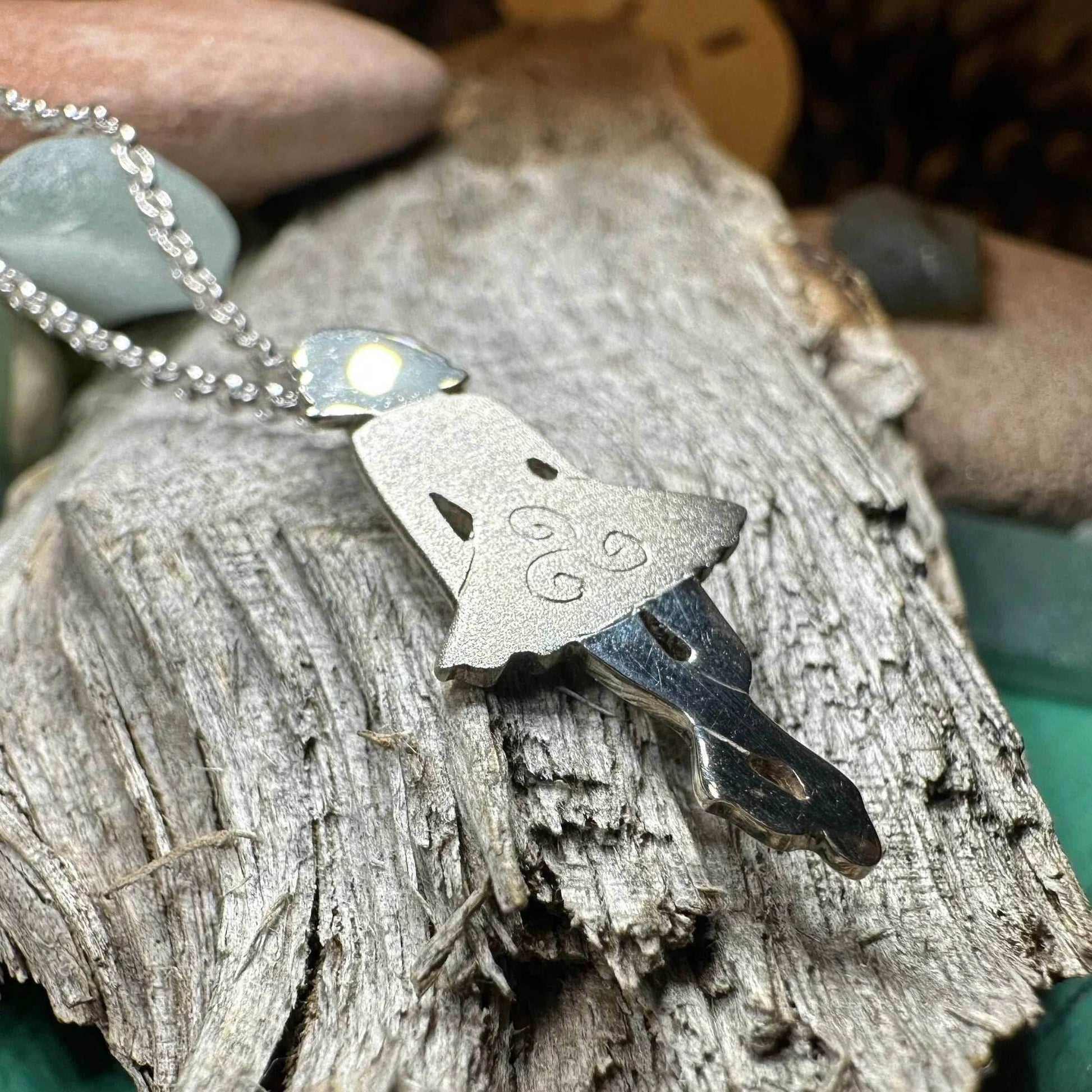 Triskele Irish Dancer Necklace - satin finish dress