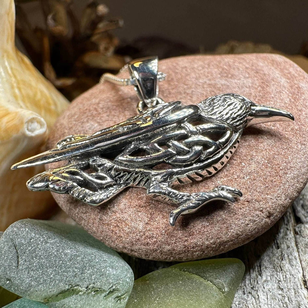 Eventide Celtic Raven Necklace - 18