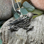 Eventide Celtic Raven Necklace - 18