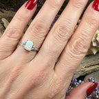 Minerva Opal Celtic Ring