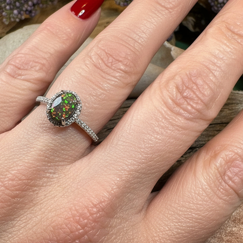 Tamara Opal Engagement Ring