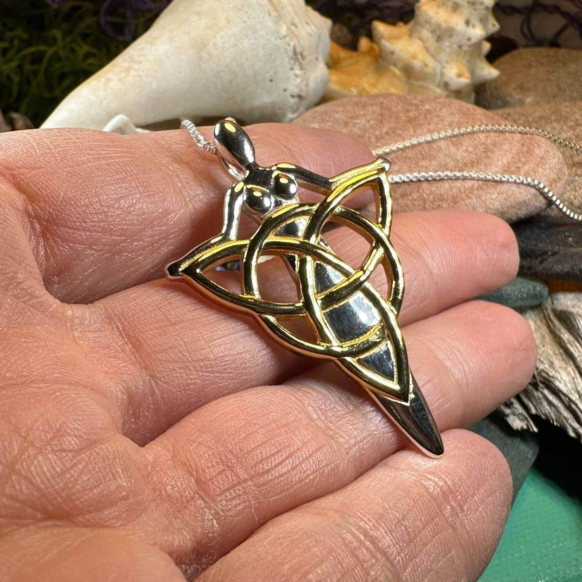 Golden Goddess Necklace - 18