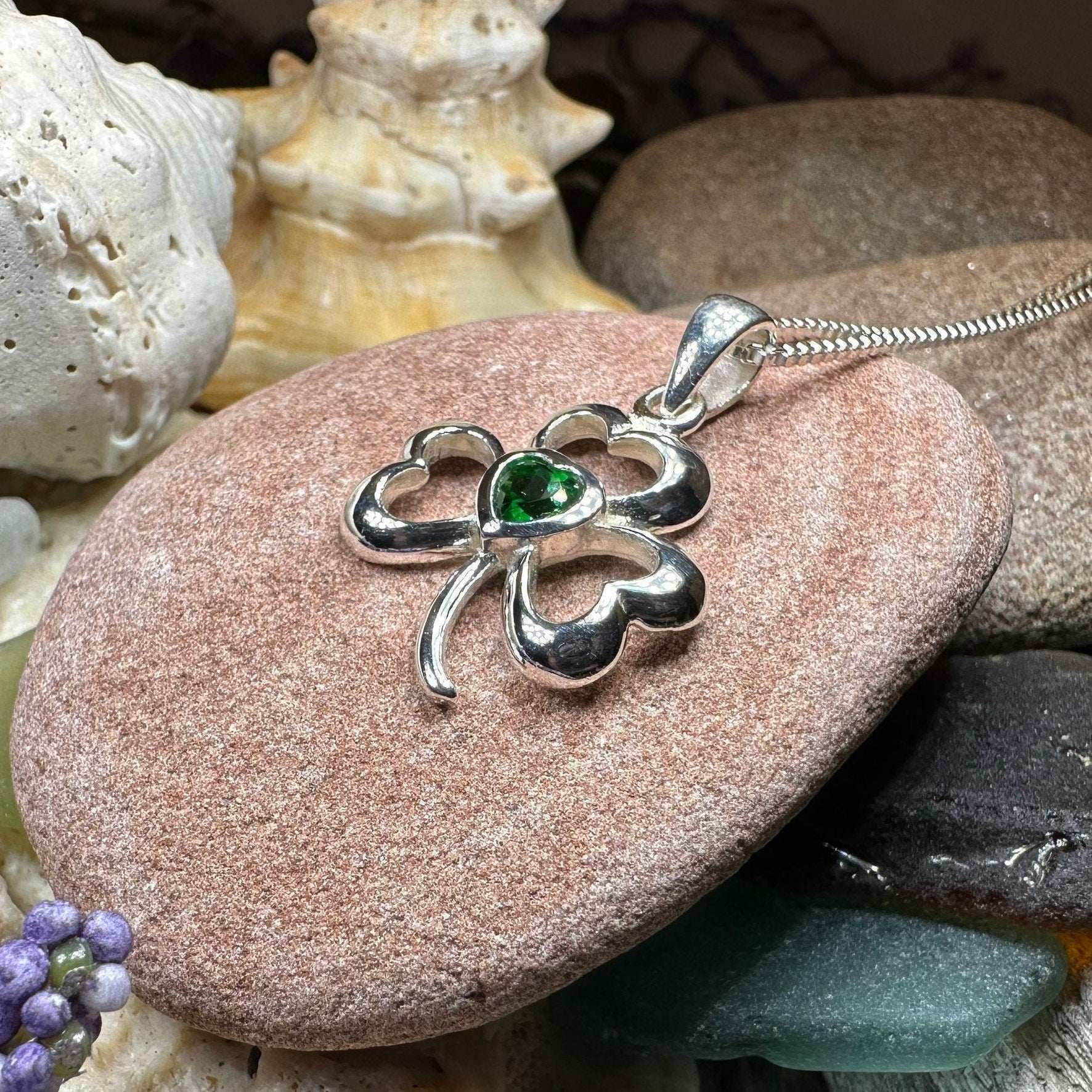 Wicklow Shamrock Necklace - 18