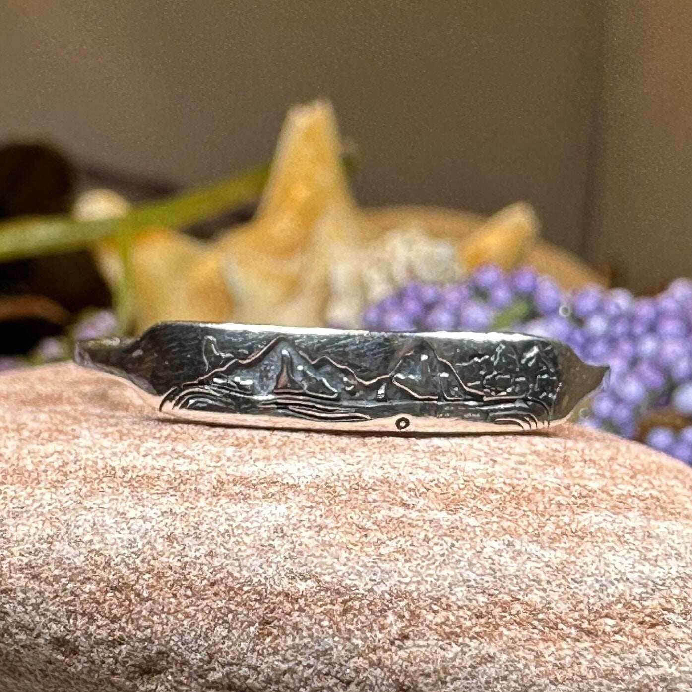 Minimalist Highland Mountain Ring - 5