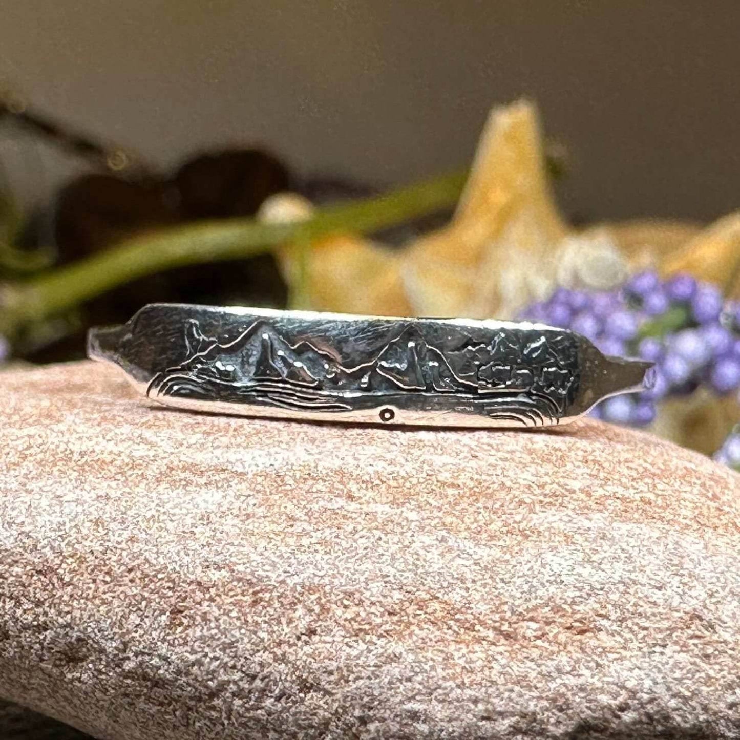 Minimalist Highland Mountain Ring - 5