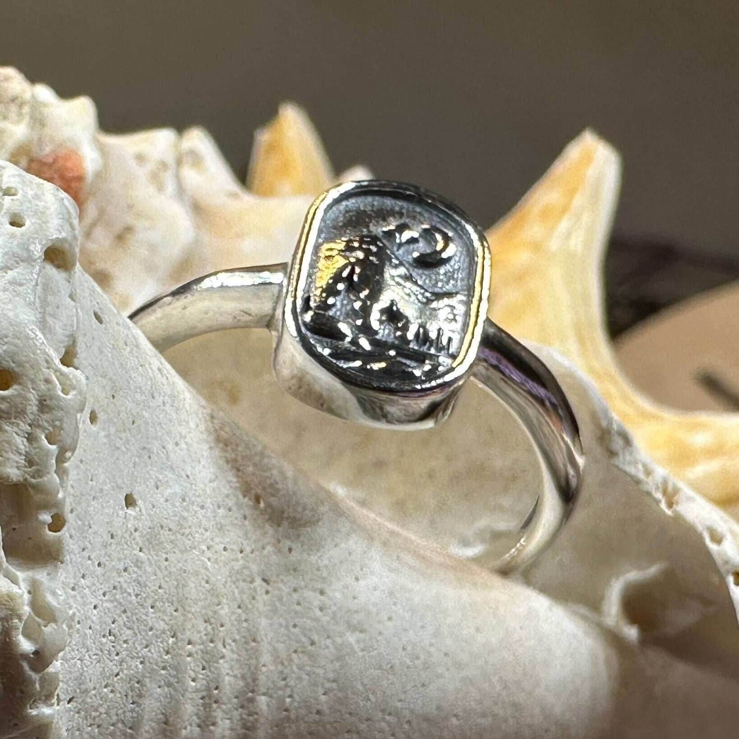 Minimalist Highland Mountain Ring - 5