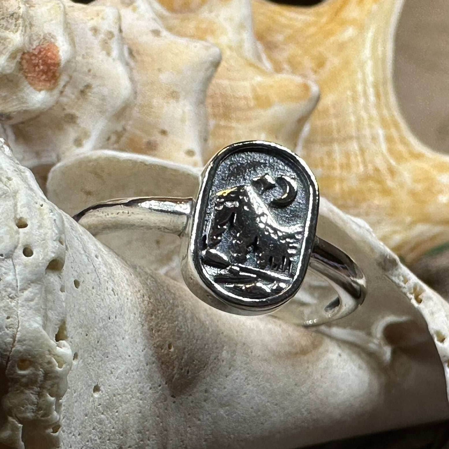 Minimalist Highland Mountain Ring - 5