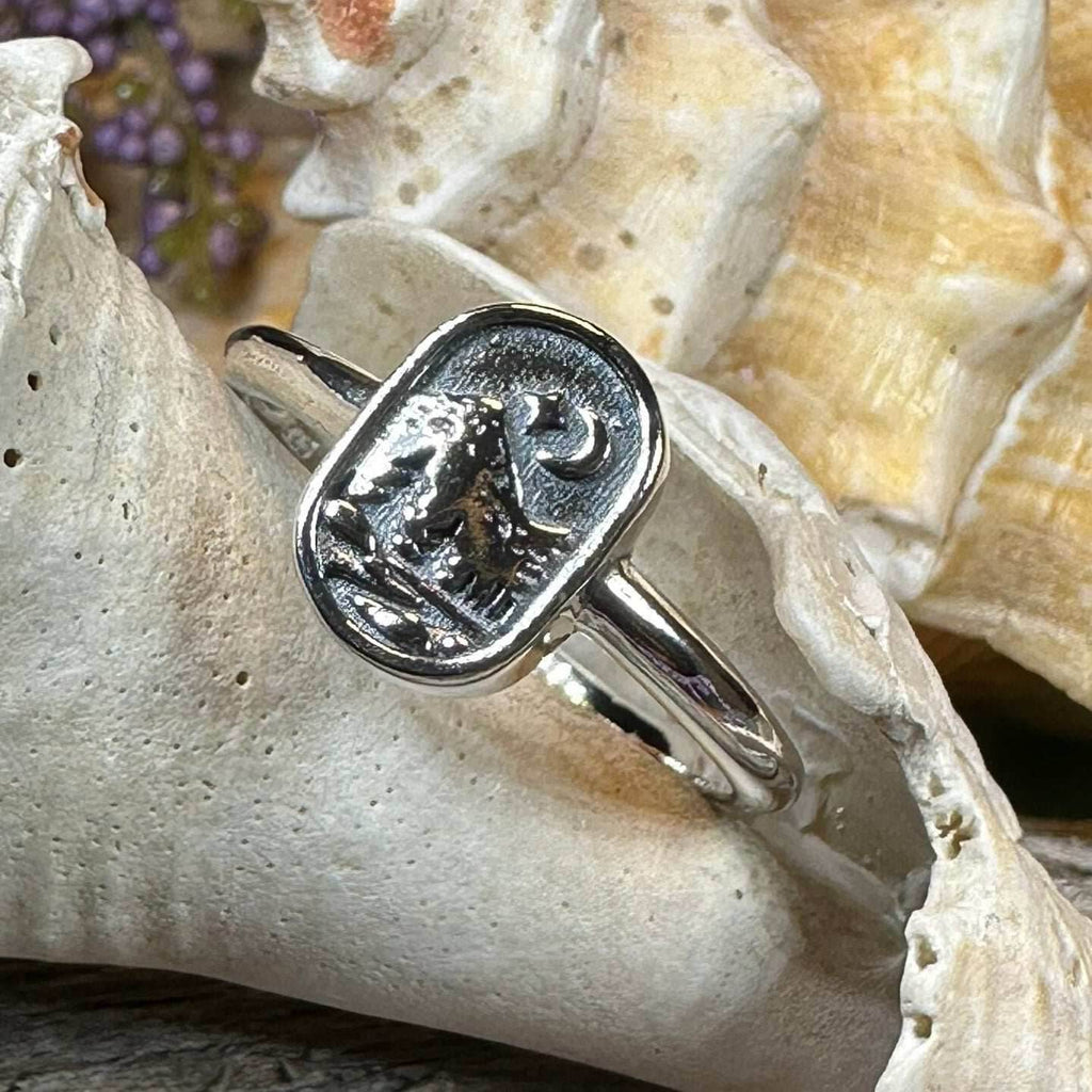 Minimalist Highland Mountain Ring - 5