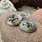 Emerald Shamrock Earrings - 